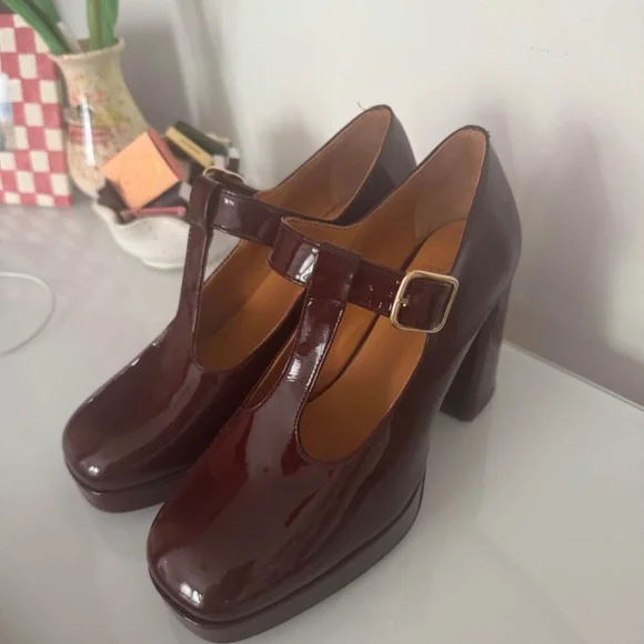 SÉZANE MONIQUE HIGH MARY JANES - Picture 9 of 10